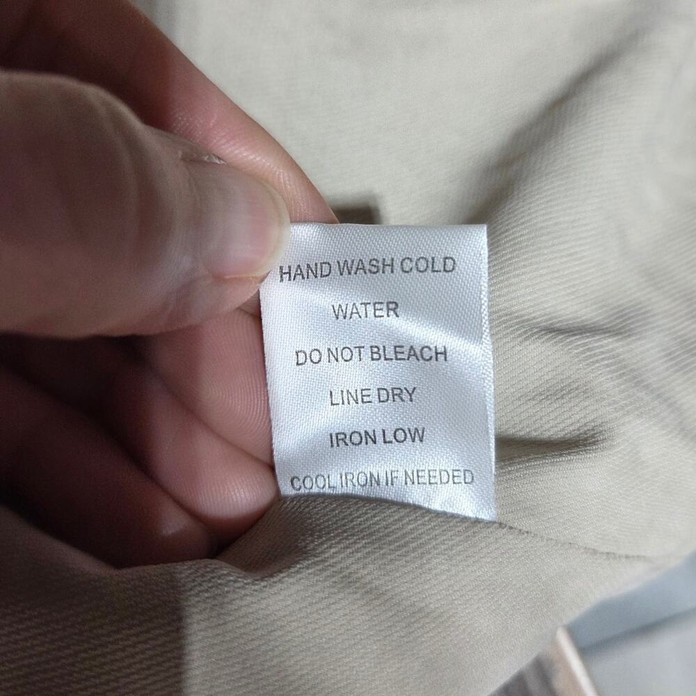 HYFVE NWOT Tan Sherpa Fleece Teddy Button up Jacket size Large - Picture 8 of 10